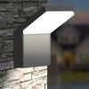 Inowel Wall Light Outdoor LED Wall Mount Lamp Modern Wall Sconce Lighting Lantern Fixture Aluminum Lights for Porch Front Door Garden Yard Patio IP65