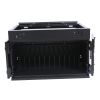 Steel Wall/Desk Charging Box with Lock;  Surge Protection;  Stores up to 12 Tablet - Ideal for Office;  Classroom and More