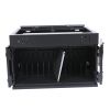 Steel Wall/Desk Charging Box with Lock;  Surge Protection;  Stores up to 12 Tablet - Ideal for Office;  Classroom and More