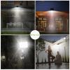 Solar Wall Lights 120 LEDs Flood Lights Outdoor 120Â¬âˆž Motion Sensor Lamps 180 Degree Illumination IP65 Waterproof