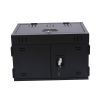 Steel Wall/Desk Charging Box with Lock;  Surge Protection;  Stores up to 12 Tablet - Ideal for Office;  Classroom and More