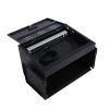 Steel Wall/Desk Charging Box with Lock;  Surge Protection;  Stores up to 12 Tablet - Ideal for Office;  Classroom and More