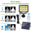 COB Solar Street Light Motion Sensor Outdoor Commercial Wall Lamp US