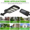 Outdoor Solar Street Wall Light Sensor PIR Motion LED Lamp w/ Remote