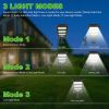 Outdoor Solar Street Wall Light Sensor PIR Motion LED Lamp w/ Remote