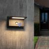 inowel Outdoor Motion Sensor Porch Light Outdoor Wall Light Fixture Modern LED Exterior Wall Sconce for Front Door Garage Patio Garden 17311