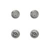 Single Cylinder Door Deadbolt Lock and Keyed Entry Door Knob Lock - Twin Pack in Satin Stainless Steel for Exterior Doors