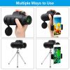 Portable Monocular Binoculars Smartphone Holder Mobile Lens For