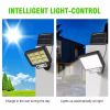 COB Solar Street Light Motion Sensor Outdoor Commercial Wall Lamp US