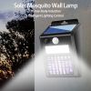 1pc Mosquito Killing Lamp Outdoor Solar Mosquito Killer; Household Waterproof Mosquito Killer; Outdoor Courtyard Wall Lamp; LED Lantern Mosquito Killi